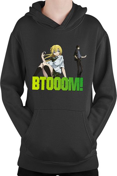 OEM Children's Hoodie Btooom! Sakamoto Psychological Anime Shounen Manga Cosplay