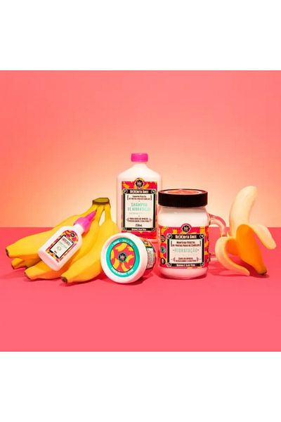 Lola Cosmetics Mască de păr intens hidratantă Bemdita Ghee Lola Cosmetics cu banană și aloe vera, 350 g