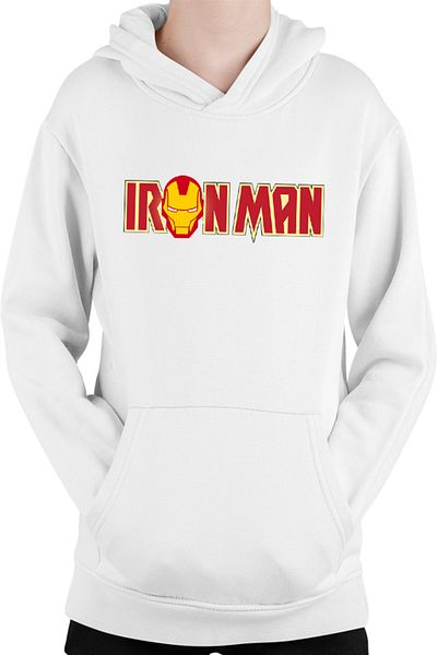 OEM Ironman Logo Head Strong DC Kids Hoodie