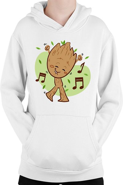 OEM Hanorac copii Baby Groot Music Love Dance Marvel