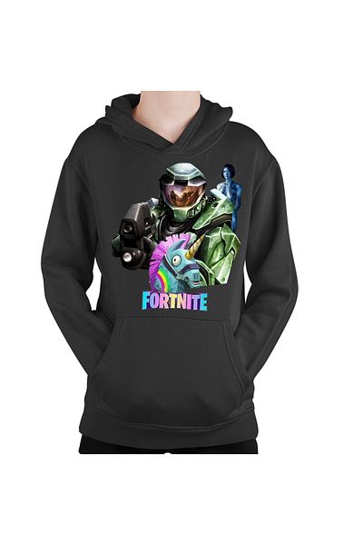 OEM Kids Hoodie Halo Chief Cortana Fortnite Lama Battle