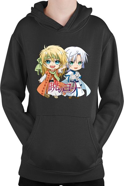 OEM Yona of the Dawn Ki-ja Zeno Chibi Side Characters Kids Hoodie