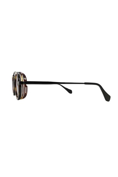 FRANCO VITAL Fv Isis Blk Green Unisex Sunglasses Black