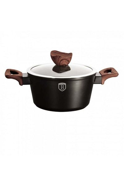 Berlinger Haus Oala cu capac 20 cm Ebony Rosewood Collection Berlinger Haus BH 1716