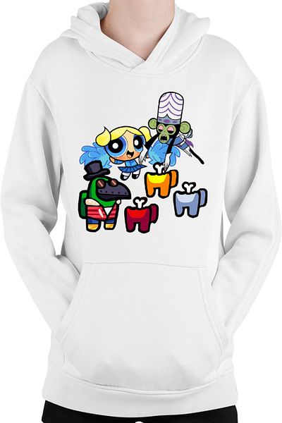 OEM Hanorac copii Among Us Impostor Character Wonder Mojo Jojo Bubble