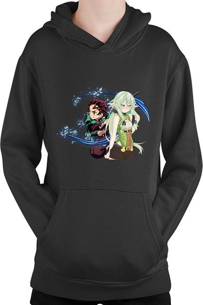 OEM Hanorac copii Goblin Slayer Elf Kimetsu no Yaiba Tanjirou