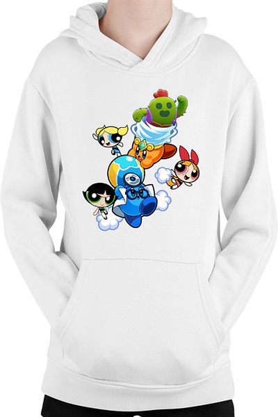 OEM Hanorac copii Brawl Stars Happy Tank Powerpuff Girls Pokemon Weather