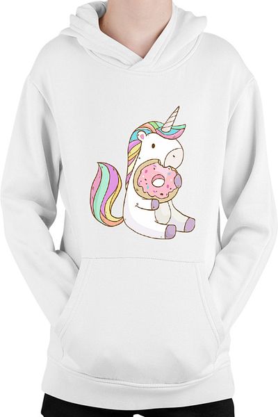 OEM Hanorac copii Unicorn Squad Donnut Eat Sweet