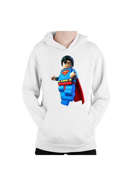 OEM Superman Heroes Technic Duplo Ninjago Kids Hoodie