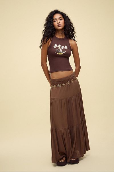 Stradivarius تي شيرت بطبعة الفول السوداني