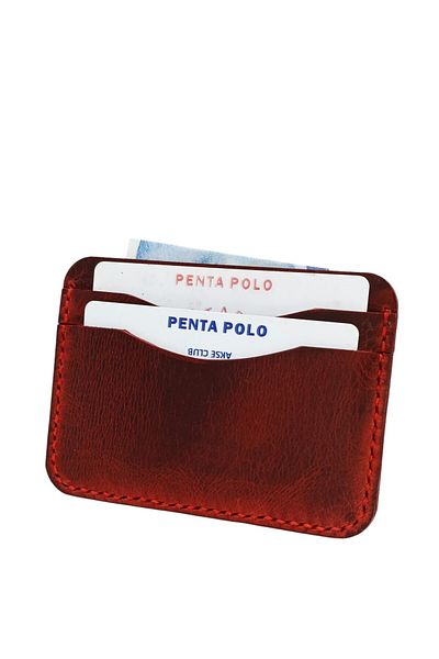 CRONDER Genuine Leather - Handmade Men's Wallet Card Holder - Minimal Design