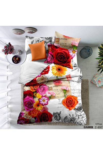 Pucioasa Poplin Bed Linen - Double (Qy-849)