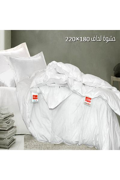 Ferrucci High quality hotel specification single duvet filling, size 180 x 220 cm, made in Italy, exclusively at Frucchi