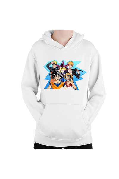 OEM Hanorac copii Bleach Naruto Songoku OnePiece Luffy Boruto