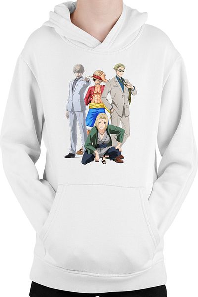 OEM Hanorac copii Ajin Tosaki Naruto One Piece Luffy Jujutsu Kaisen