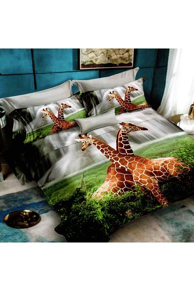Pucioasa Finet 3D Bed Linen - 6 Pieces (Fn3D76)