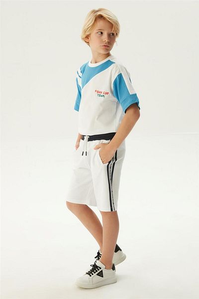 Bikkembergs Boy White Shorts