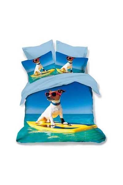 Pucioasa Finet 3D Bed Linen - 6 Pieces (Fn3D22)