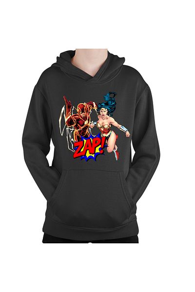 OEM Hanorac copii The Flash Wonder Woman Girl Power