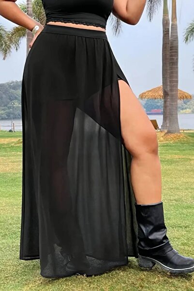 BENİMOLMALI Fusta asimetrică Pantaloni scurți cu talie înaltă Fusta Fusta de ...