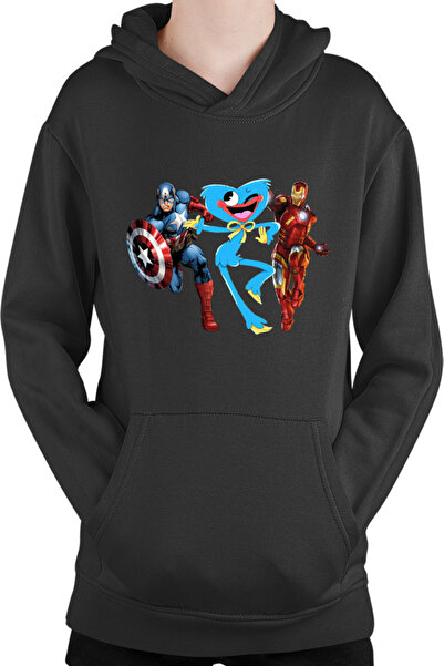 OEM Hanorac copii Huggy Wuggy Captain America Ironman Funny Team Scary