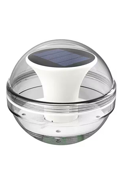 borayris Solar Havuz Topu BEYAZ Led Ambiyans Aydinlatma Su Geçirmez
