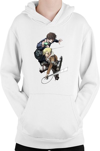 OEM Btooom! Sakamoto Ryouta AOT Annie Fight Monsters Sci-fi Cosplay Kids Hoodie