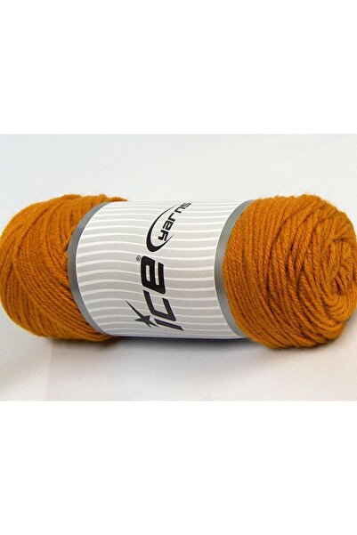 Ice yarns 4x100 جرام. خيوط أكريليك ذهبية شتوية من نوع SAVER 100، خيوط مسطحة، ...