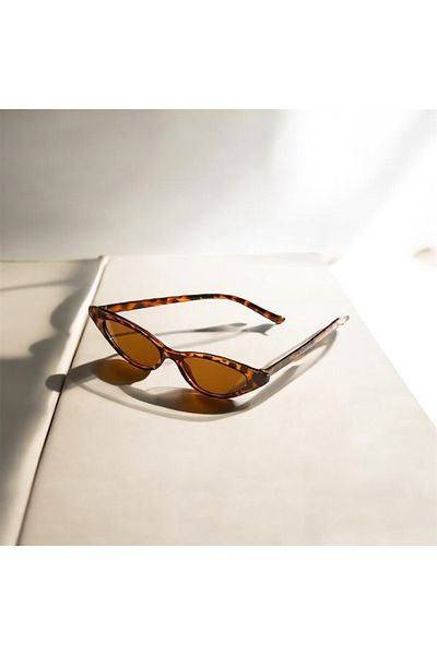 HAB TRADE Cat Eye Leopard Vintage Sunglasses