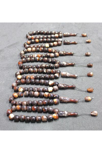 Lio20 Efe Model Acrylic Monomer 8'Li Mascot Slapboard Prayer Beads |   Gift Accessory |   Brown