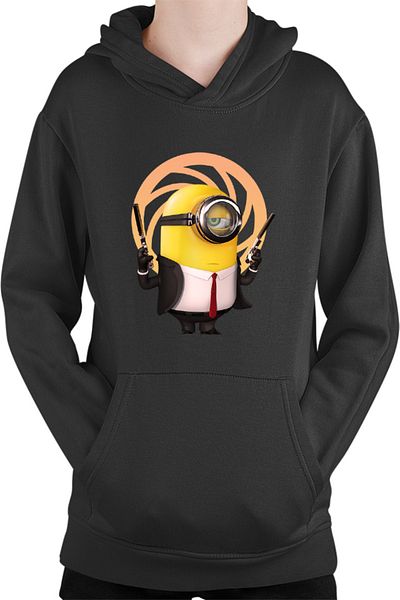 OEM Kids' sweatshirt James Bond Minions Funny Animation
