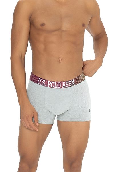 U.S. Polo Assn. Ανδρικό Σετ Μπόξερ 3 τεμαχίων - Μπόξερ από βαμβακερό μπλε μελανζέ & μπλε μπλε