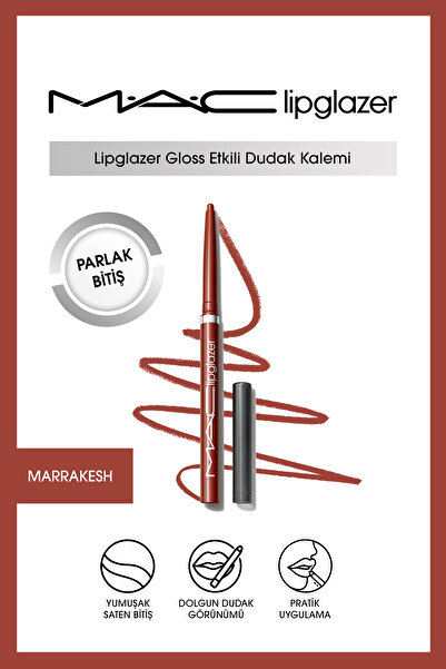M.A.C Lipglazer Gloss Etkili Dudak Kalemi - Marrakesh