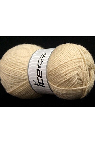 Ice yarns (4 قطع 100 جرام) مجموعة من 4 كريمات شتوية من الأكريليك المفضل، سادة