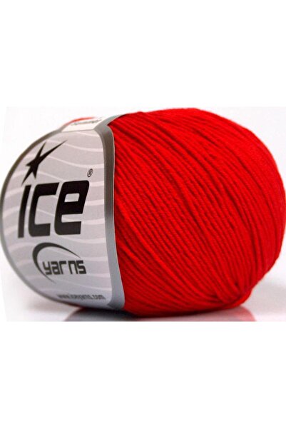 Ice yarns 8x50 جرام. أكريليك بيبي سمر، قطن أحمر بيبي، خيوط صيفية، قطن