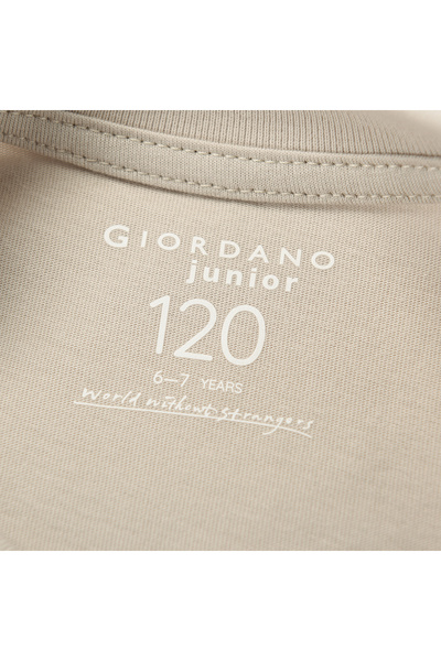Giordano Junior Crew Neck Regular Print Tee