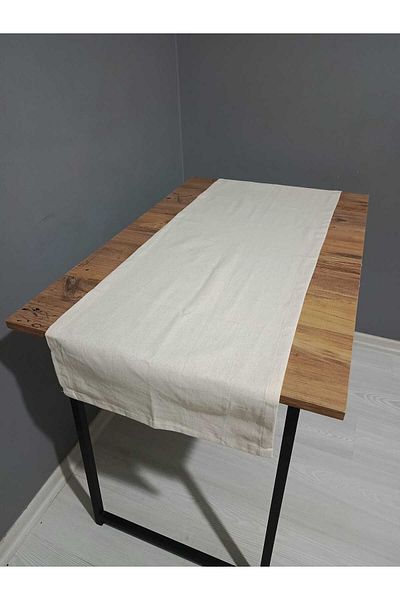 MZN Home Sade Plain Natural Runner 50x150