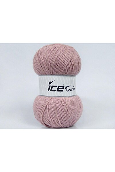 Ice yarns مجموعة من 4 خيوط من خيوط الجليد GONCA للحياكة اليدوية، لون وردي عتي...
