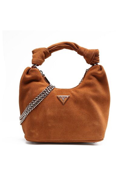 Guess Isotta Handtasche Leder 21 Cm