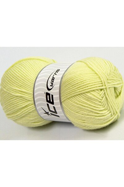 Ice yarns 4x100 جرام. بيبي بيو ليمون جرين وينتر، للأطفال، 100% أكريليك، مضاد ...