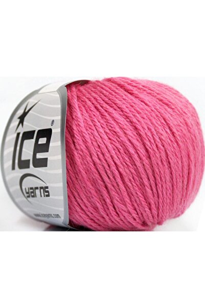 Ice yarns 6×50 جرام. خيوط ميرينو للأطفال من الأكريليك، صوف ميرينو وردي اللون،...