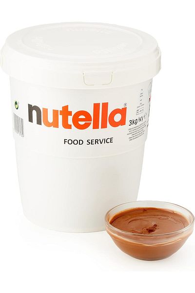 Nutella Nutella Chocolate Hazelnut Spread Bowl, 3 kg