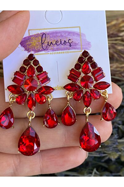 Lucios Evening Dress Drop Stone Nail Earring