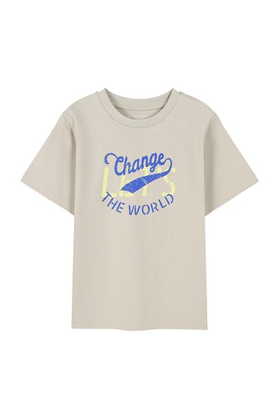 Giordano Junior Crew Neck Regular Print Tee