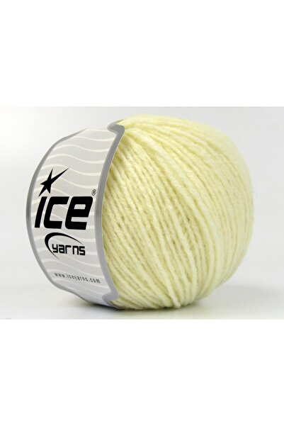 Ice yarns 8x50 جرام. خيوط بامبينو ميرينو أكريليك، صوف ميرينو كريمي، للشتاء، ل...