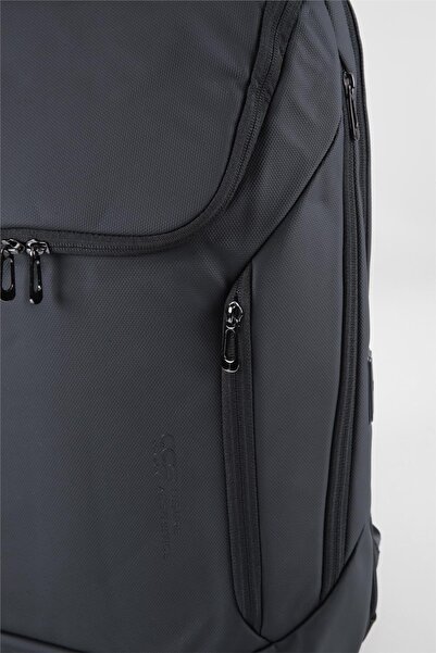 ÇÇS Black Unisex Cross Backpack 51576