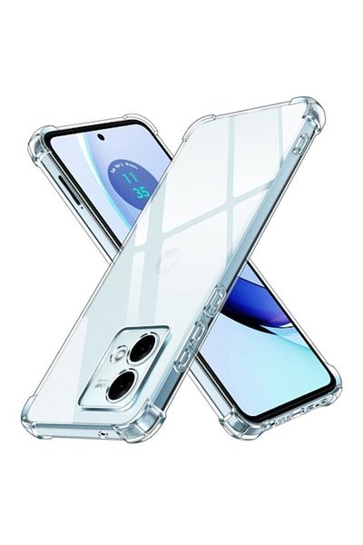 Dali Husa de protectie compatibila cu Motorola Moto G84, ShockProof, Clear Silicone, colturi intarite, Tr