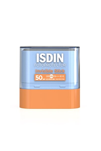 ISDIN Stick invizibil cu protecție solară SPF50, Fotoprotector, 10 g