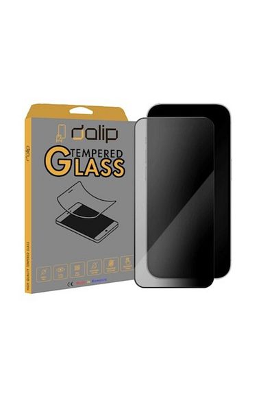 dalip Privacy Screen Protector for Samsung Galaxy S23 Ultra, Dalip, Military Grade, Full Cover, Black