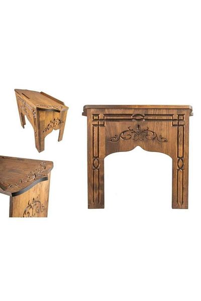 CAMİMARKET Wooden Fighting Mosque Bench and Floor Bench